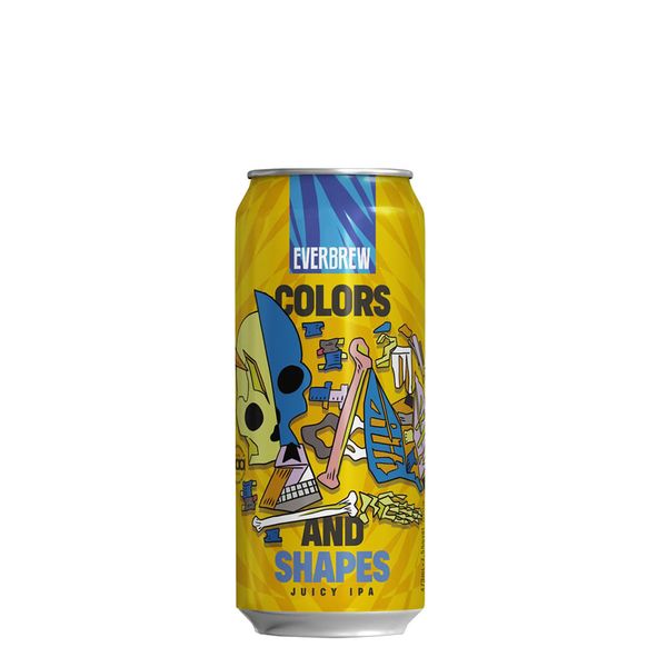 Cerveja Everbrew Colors and Shapes NEIPA 473ml Cerveja Everbrew Colors and Shapes NEIPA 473ml