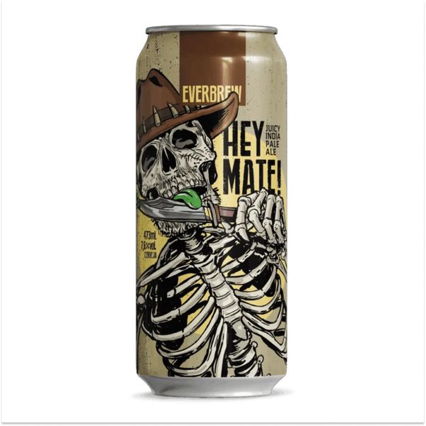 Cerveja Everbrew Hey Mate NEIPA 473ml Cerveja Everbrew Hey Mate NEIPA 473ml