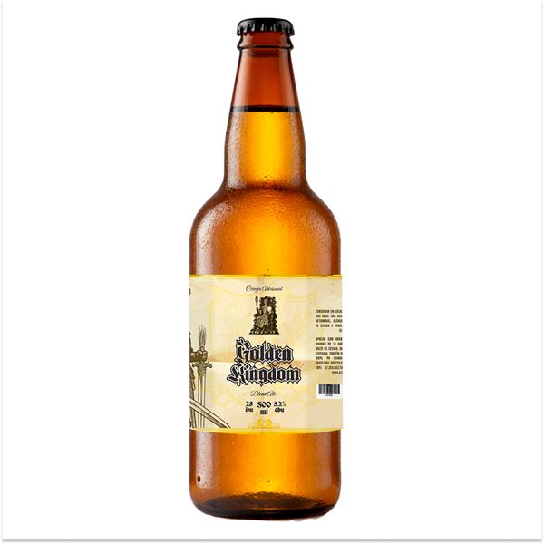 Cerveja Golden Kingdom Blond Ale com Dry Hopping 500ml Cerveja Golden Kingdom Blond Ale com Dry Hopping 500ml