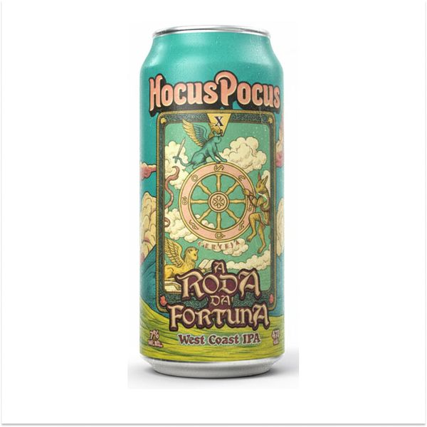 Cerveja Hocus Pocus A Roda da Fortuna IPA 473ml