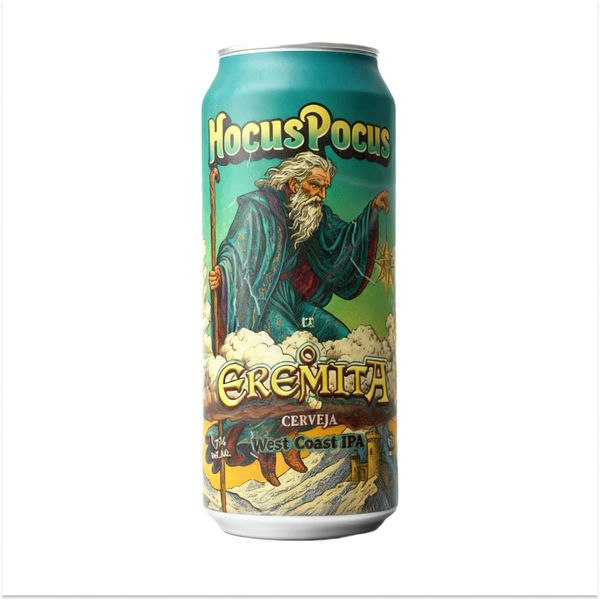 Cerveja Hocus Pocus O Eremita IPA 473ml