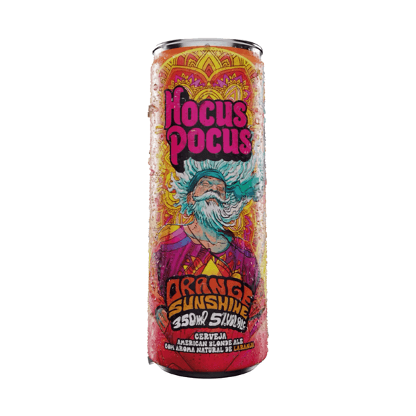 Cerveja Hocus Pocus Orange Sunshine 350ml Cerveja Hocus Pocus Orange Sunshine 350ml