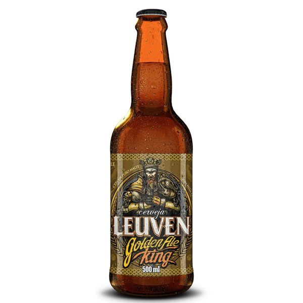Cerveja Leuven Golden Ale King 500ml
