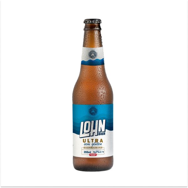 Cerveja Lohn Ultra Sem Glúten 355ml Cerveja Lohn Ultra Sem Glúten 355ml
