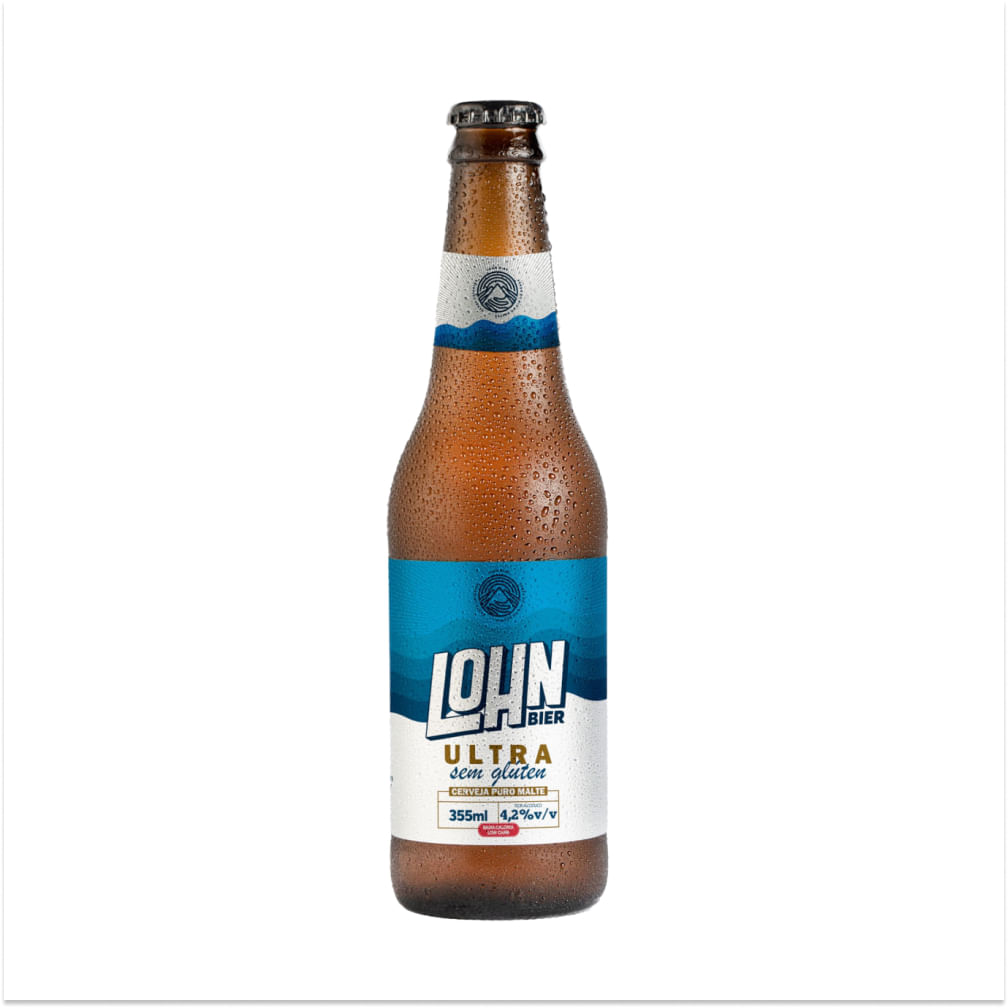 Cerveja Lohn Ultra Sem Glúten 355ml