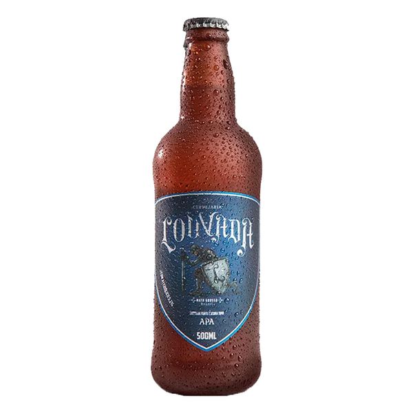 Cerveja Louvada APA Sem Glúten 500ml