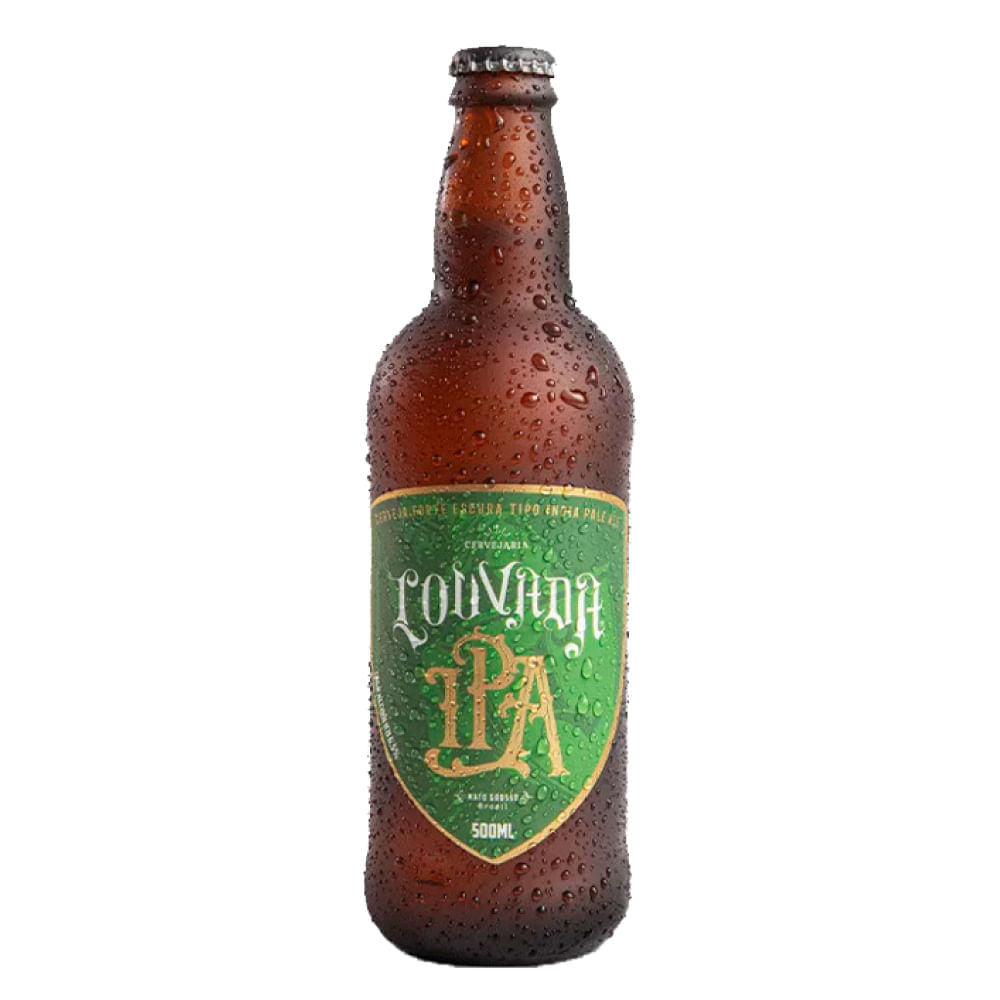 Cerveja Louvada IPA Sem Glúten 500ml