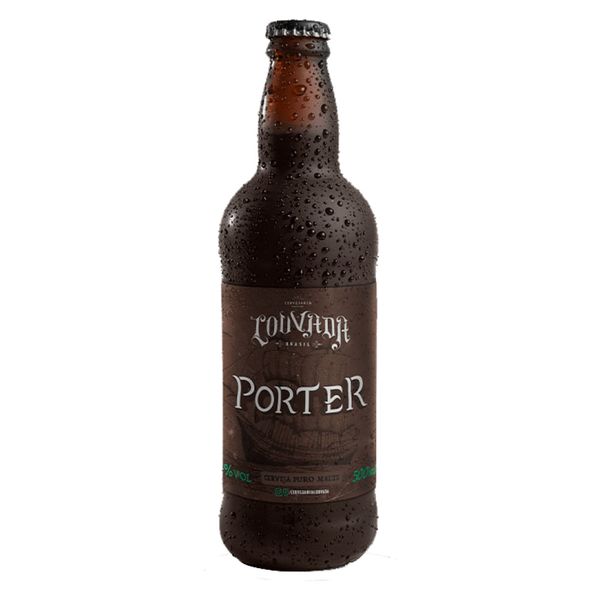 Cerveja Louvada Porter Sem Glúten 500ml