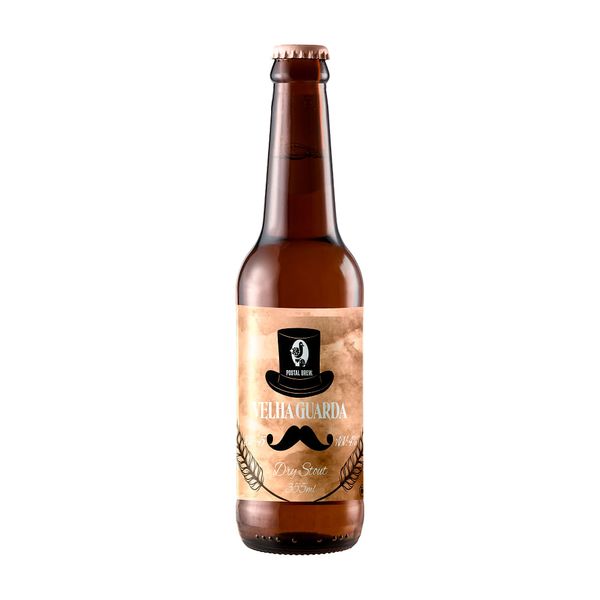 Cerveja Postal Brew Velha Guarda Dry Stout 355ml