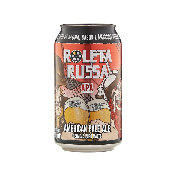 Cerveja Roleta Russa APA Lata 350ml