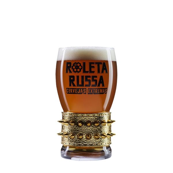 Copo Roleta Russa Dourado 320ml