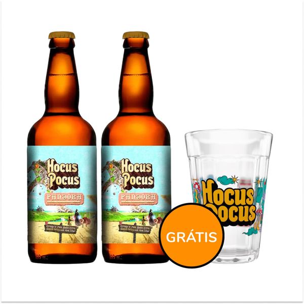 Kit 2 Hocus Pocus + Copo Grátis