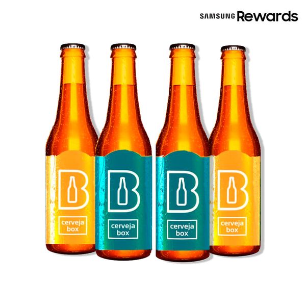 Kit 4 Cervejas Especiais Samsung Wallet