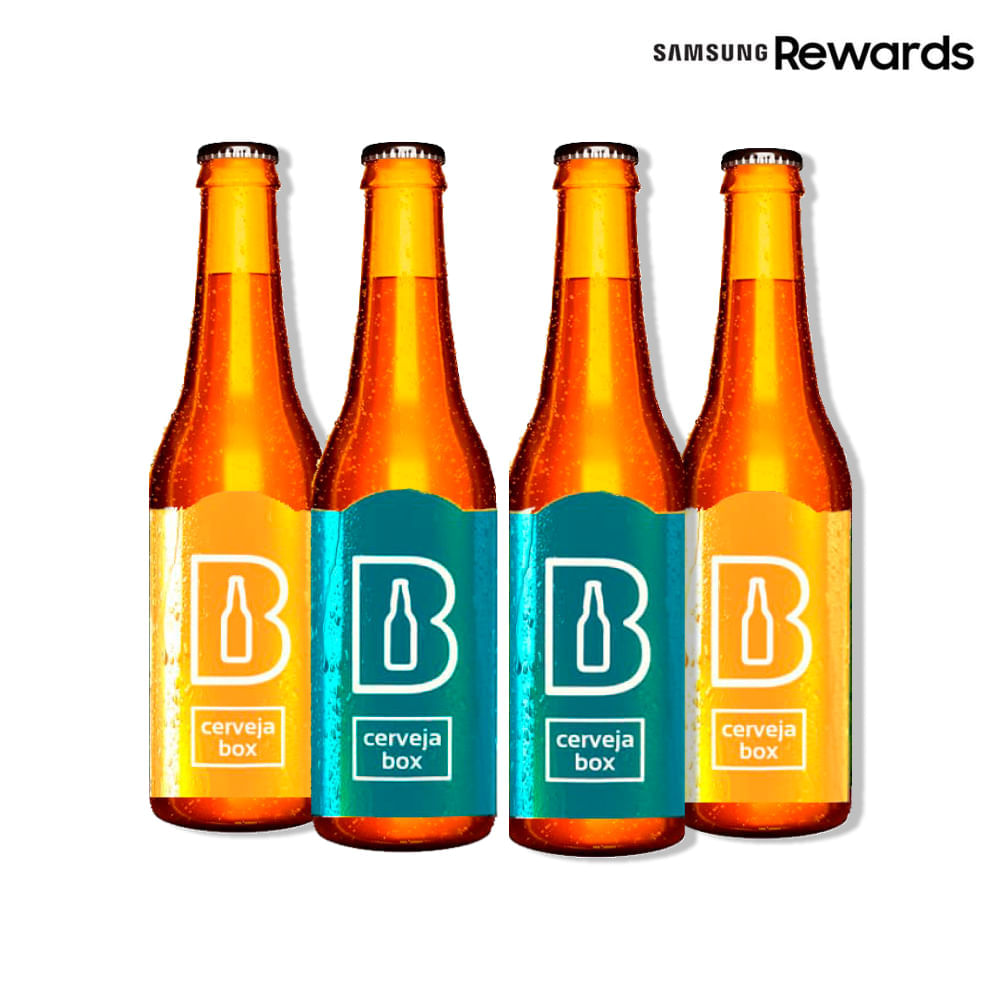 Kit 4 Cervejas Especiais Samsung Wallet