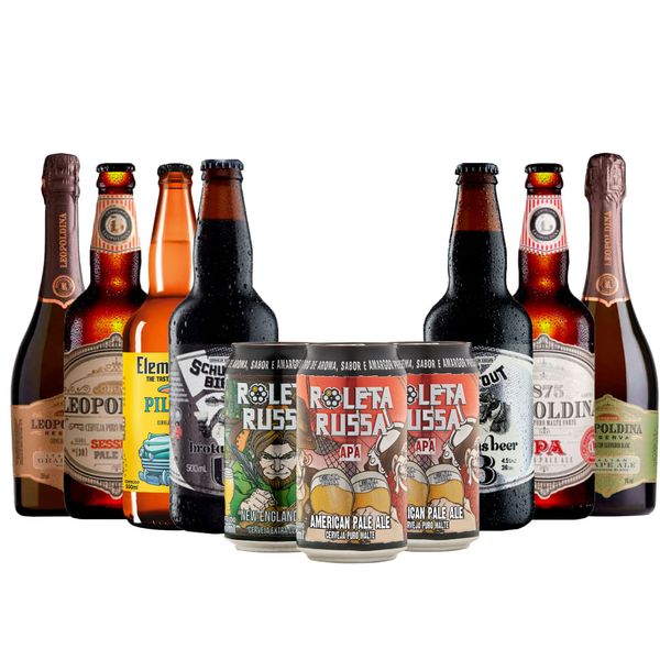 Kit Degustação 10 Cervejas Premiadas FBC 2025 Kit Degustação 10 Cervejas Premiadas FBC 2025