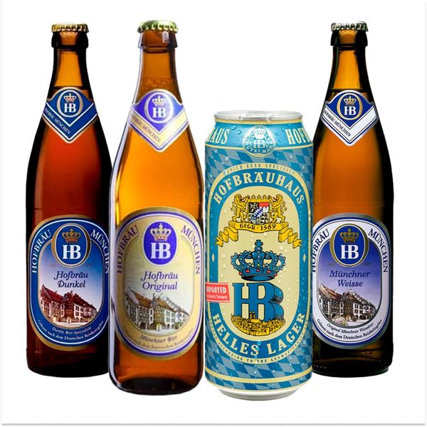 Kit Degustação 4 Cervejas Alemãs HB