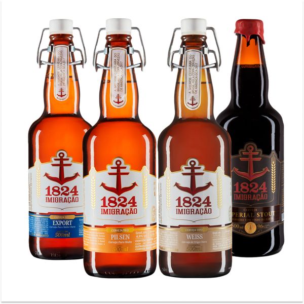 Kit Degustação 4 Imigração 500ml