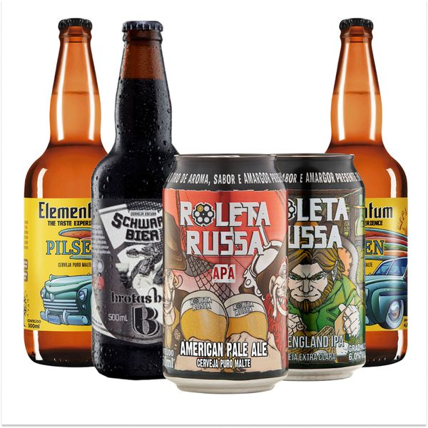 Kit Degustação 5 Cervejas Premiadas FBC 2025