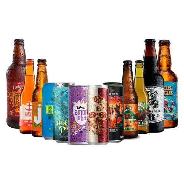 Kit Leve 12 Pague 7 Cervejas Artesanais