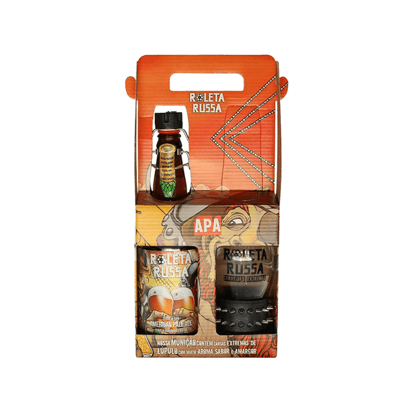 Kit Presenteável 1 Roleta Russa APA 500ml + COPO Kit Presenteável 1 Roleta Russa APA 500ml + COPO