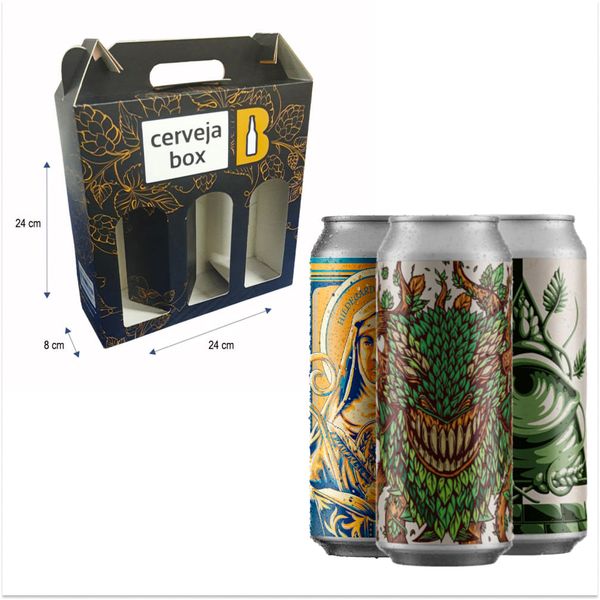 Kit Presenteável 3 Cervejas Dogma