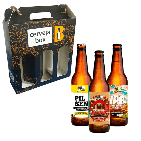 Kit Presenteável 3 Cervejas Lohn