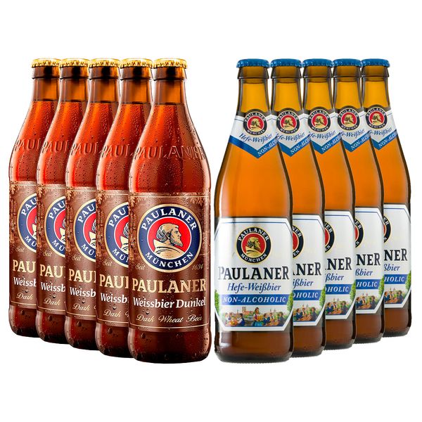 Pack 10 Cervejas Alemã Paulaner 500ml Pack 10 Cervejas Alemã Paulaner 500ml