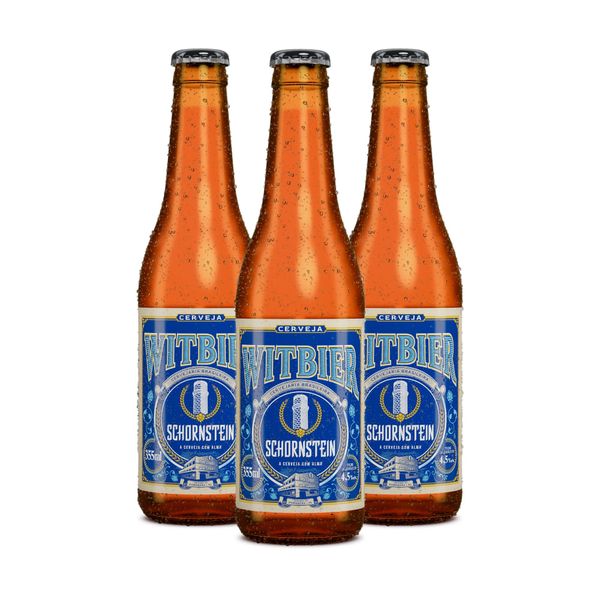 Pack 3 Cervejas Schornstein Witbier 355ml Pack 3 Cervejas Schornstein Witbier 355ml