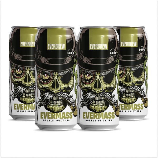 Pack 4 Cervejas Everbrew Evermass Lata 473ml VL