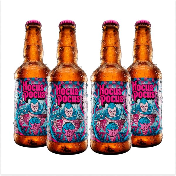 Pack 4 Cervejas Hocus Pocus Magic Trap 500ml