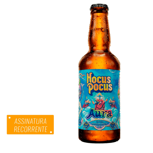 Recorrência Cerveja Hocus Pocus Aura Session Hazy IPA 500ml