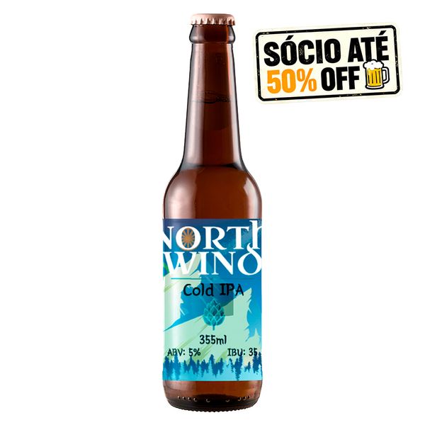 Cerveja Northwind Cold IPA 355ml Cerveja Northwind Cold IPA 355ml