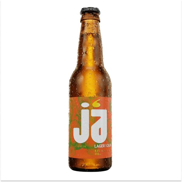 Cerveja Hocus Pocus Já Lager com Caju 355ml