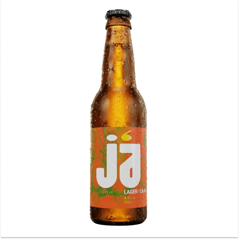 Cerveja Hocus Pocus Já Lager com Caju 355ml