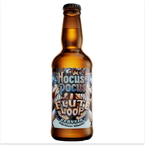 Cerveja Hocus Pocus Flute Loop Belgian Ale 500ml