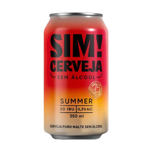 Cerveja Sim! Summer sem Álcool 350ml