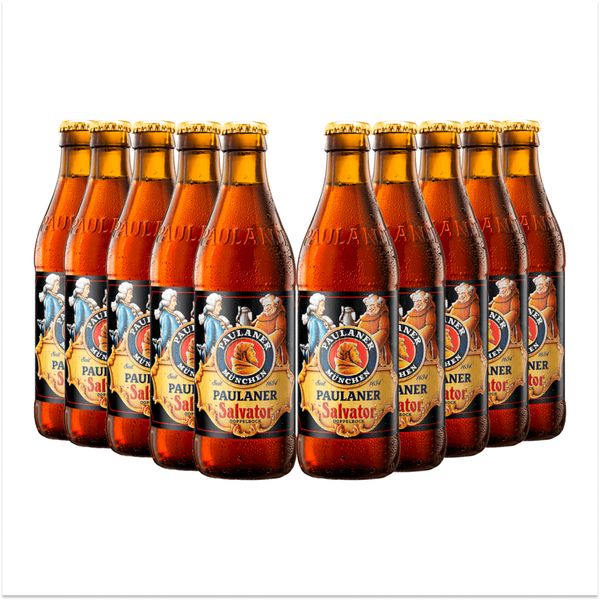 Pack 10 Cervejas Artesanais Paulaner Salvator
