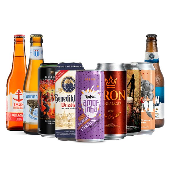 Kit Leve 9 Pague 6 Cervejas Artesanais Leves