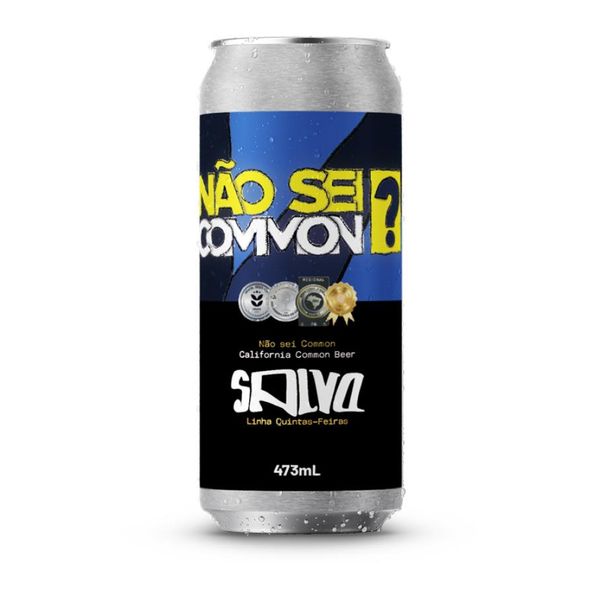 Cerveja Salva Não Sei California Common 473ml Cerveja Salva Não Sei California Common 473ml
