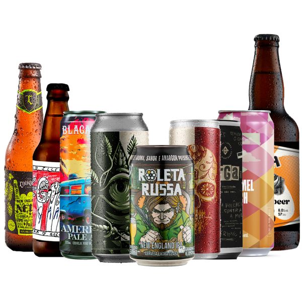 Kit Leve 9 Pague 6 Cervejas Artesanais Lupuladas