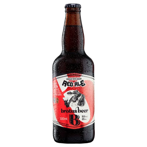 Cerveja Brotas Beer Red Ale 500ml Cerveja Brotas Beer Red Ale 500ml