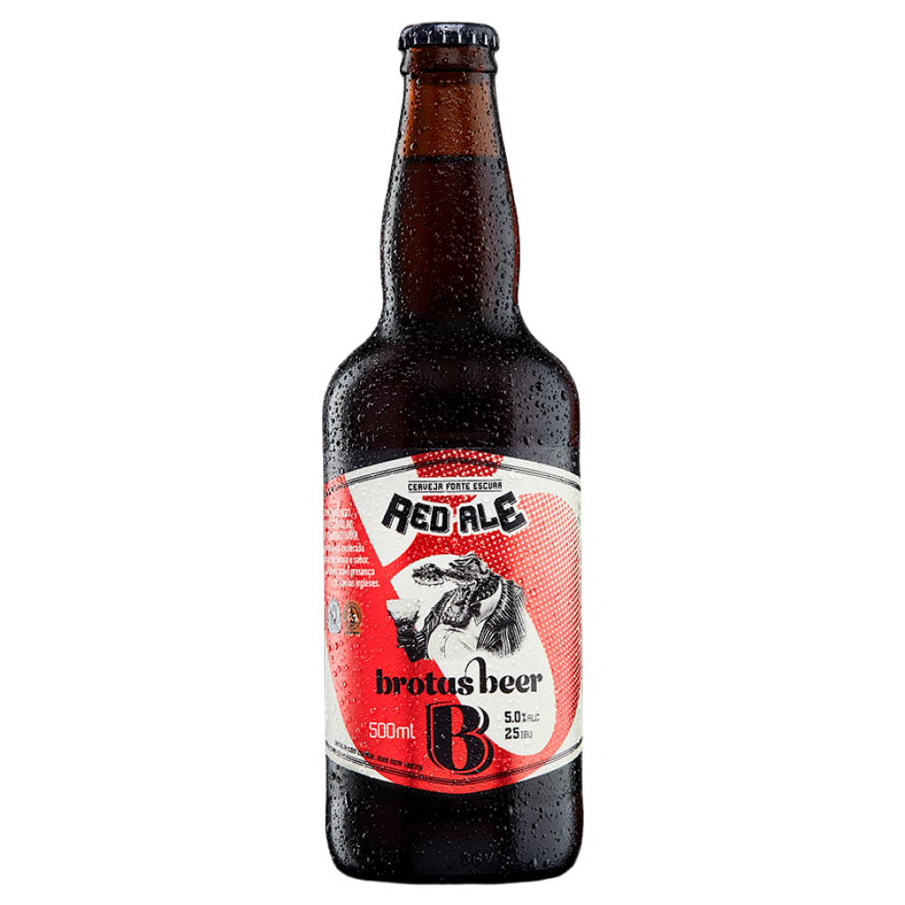 Cerveja Brotas Beer Red Ale  500ml
