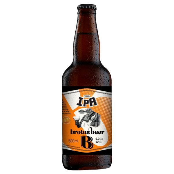 Cerveja Brotas Beer IPA 500ml Cerveja Brotas Beer IPA 500ml