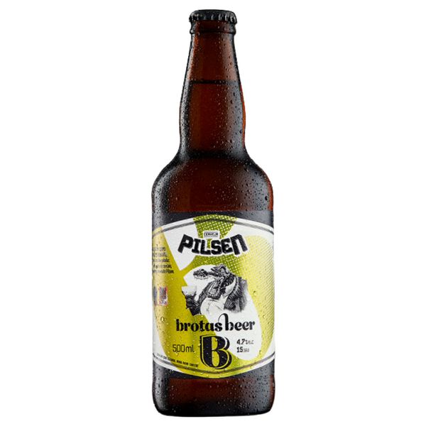 Cerveja Brotas Beer Pilsen 500ml Cerveja Brotas Beer Pilsen 500ml