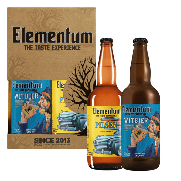 Kit Presenteável Elementum 2 Garrafas 500ml