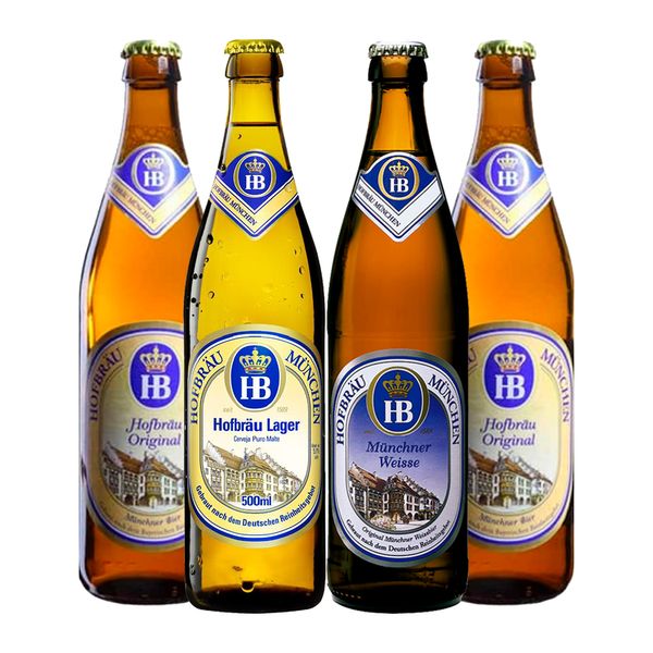 Kit Degustação 4 Cervejas Alemãs HB