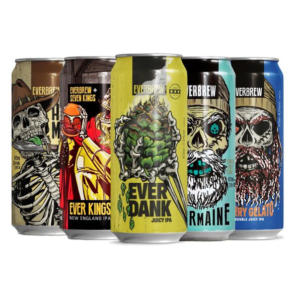 Kit Degustação 5 Cervejas Everbrew Lata 473ml
