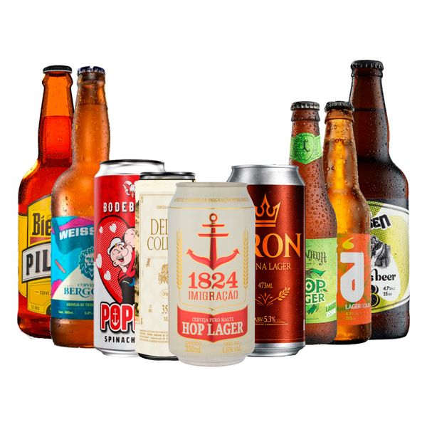 Kit Leve 9 Pague 6 Cervejas Artesanais Leves