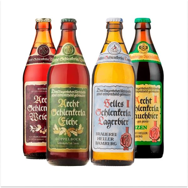 Kit Degustação 4 Cervejas Alemãs Schlenkerla 500ml
