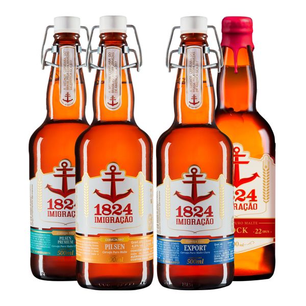 Kit Degustação 4 Imigração 500ml